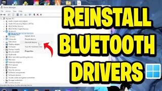 How To Reinstall Bluetooth Drivers In Windows 11