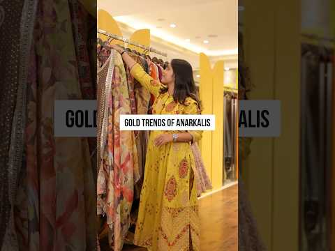 Golden Trends | Anarkali Styles for 2025 - Top Indian Fashion Trends coming in 2025