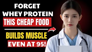 Forget Whey Protein! This Food Builds Muscle And Kills Sarcopenia | Senior health secrets