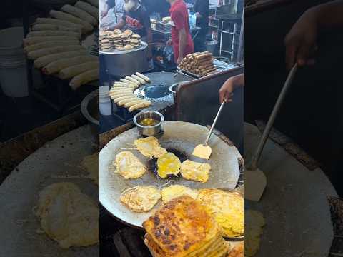 Unlimited Mini Omlette Making #streetfood #food #shorts #humanstreetfood #egg