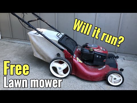 FREE!! Craftsman Lawn Mower - Will it run??
