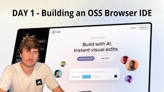 Day 1 - Building an OSS Browser IDE Until I get 1000 stars on github