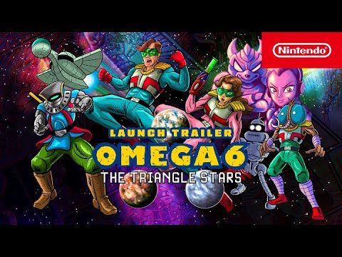 Omega 6 The Triangle Stars – Launch Trailer – Nintendo Switch