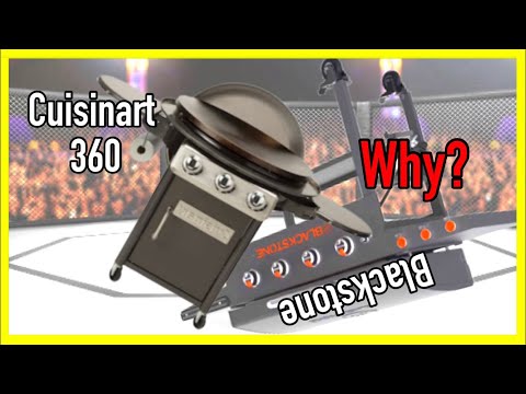Who is the best Griddle? | Cuisinart 360 vs Blackstone Griddle