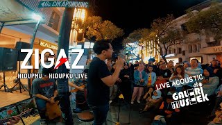ZIGAZ - Hidupmu Hidupku [Live Acoustic at Galeri Museek]