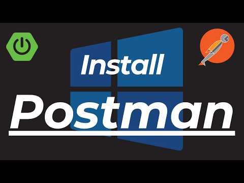 Install Postman for Windows 10/11 (with Springboot API Testing Example)