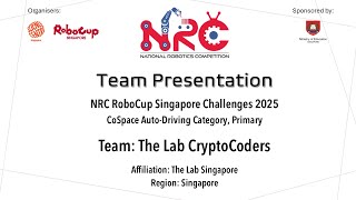NRC25.21 - The Lab CryptoCoders - Singapore -  CoSpace Autonomous Driving, Primary - NRC2025