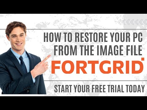 Learn How to restore your PC from the Image file @FORTGRID