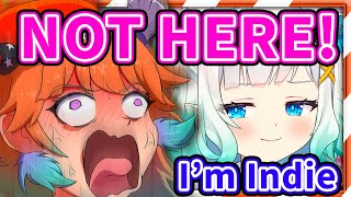 Kiara PANICS When Maid Mint Starts Acting Like an Indie VTuber 【Hololive】