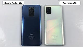 Xiaomi Redmi 10x vs Samsung A31 Speed Test, Camera Test, Display Test | Helio G85 vs Helio P65