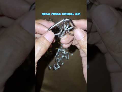 metal puzzle tutorial 01 #puzle #brainpuzzles #jigsaw