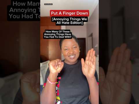 Put a finger down, Annoying things we all hate edition #shorts #fingerdown