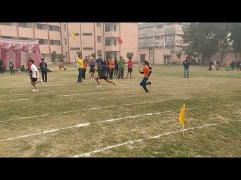 Girls Relay Race 4×100 Meters in Second Inter school Sports Competition #sonepat #sports  #athletes