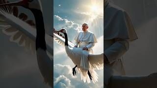 Pope Francis has returned to be with Jesus in Heaven🥰🥰🥰#popeFrancis #jesus #god #amen #shorts #edit