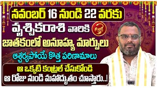 Vruschika Rashi Phalalu Telugu | Vruschika Rasi Vara Phalalu|Scorpio Sign| Nittala Phani Bhasker|Eha