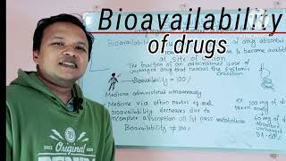 Bioavailability of drugs in Bangla | Example & graphs