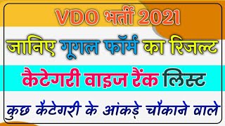 VDO भर्ती कैटेगरी वाइज मैरिट लिस्ट||Vdo Final Result Date||Vdo News Today||Vdo Bharti Latest News||