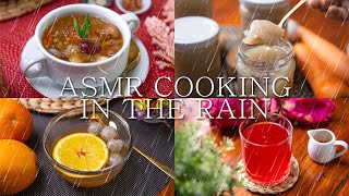 10 Hours Relaxing Skincare Drink Compilation with Gentle Rain Sounds | White Noise Rainstorm🌧️