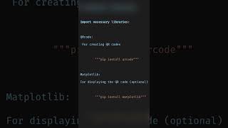 Create QRcode with Python