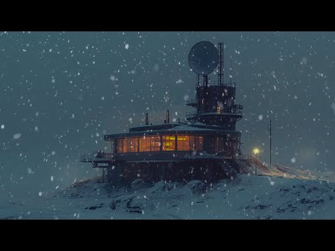 Whirling Wind Sounds & Fierce Snowstorm | Fierce Snow & Howling Wind Ambience | Extreme Winter Wind