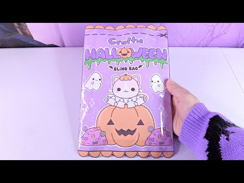 Craftie Halloween Blind Bag Paper DIY | ASMR