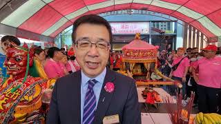 遠百店長好誠心！叩首跪拜白沙屯媽祖~祝業績長紅...-2025白沙屯三媽竹北贊境（2）