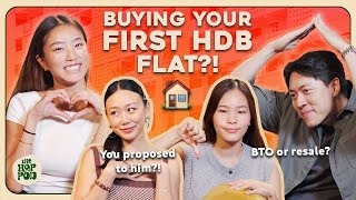 Beginners Guide To Buying Your FIRST HDB FLAT - BTO or Resale? | The Hop Pod Ep.78