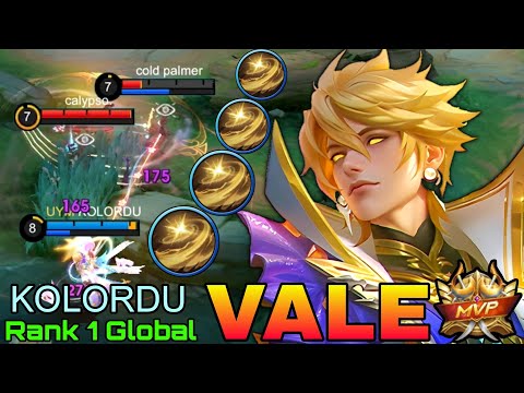 Deadly Windstorm Vale Monster Midlaner - Top 1 Global Vale by KOLORDU - Mobile Legends