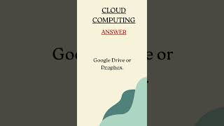 CloudComputing #TechShorts #LearnCloud #CloudStorage #IaaS #PaaS #SaaS #CloudSecurity #QuickTech
