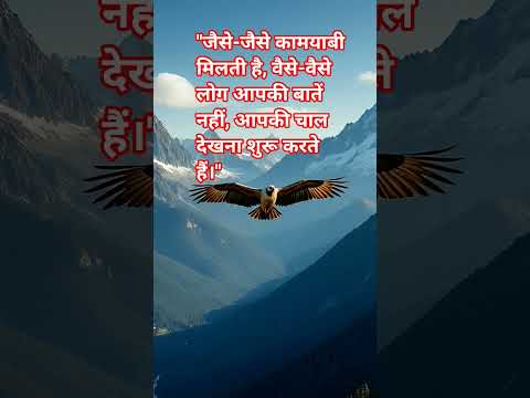 "जैसे-जैसे कामयाबी मिलती है, वैसे-वैसे लोग आपकी बातें नहीं, आपकी.........see more