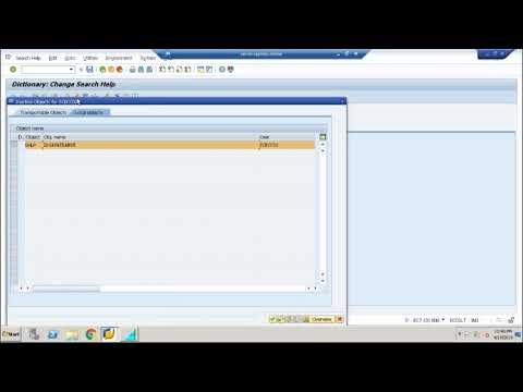 Creation of Collective Search Help in ABAP