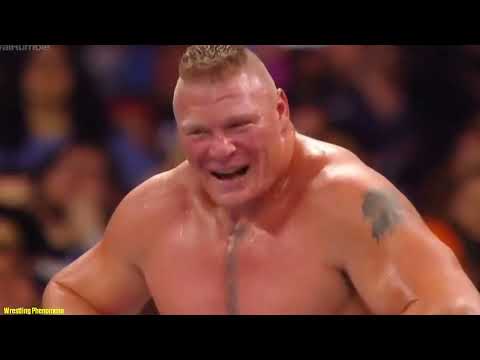 5 Times Brock Lesnar Destroyed Multiple WWE Wrestlers ! Brock Saves Roman from trouble!