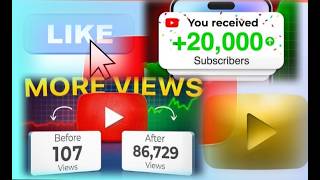 HOW TO GET MORE VIEWS LIKES AND SUBSCRIBERS!!!