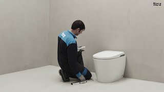 How to install In-Wash® Insignia floorstanding smart toilet | Roca
