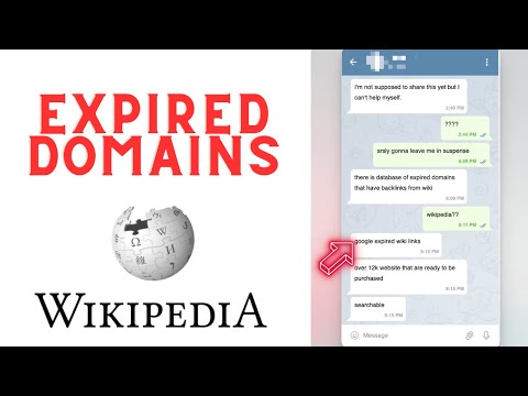 (No way!) Leaked database {free} of expired domains with Wikipeida backlinks