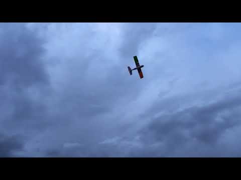 eflite apprentice flying in the storm