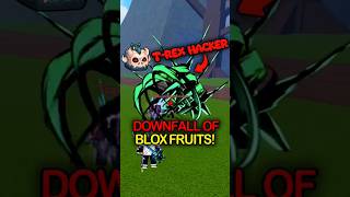 T-REX hackers are ruining Blox Fruits! #roblox #shorts