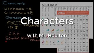 1.2.4 Representing Characters & Character Sets - Revise GCSE Computer Science