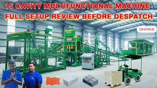 Shree Engineering Fly Ash Bricks – Small Business Ideas | 15 Cavity Fly Ash Bricks Machine Review