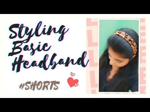 DIY Easy Headband Making At home Using Old Clothes,Hairband Making At Home, Reuse Of Plastic #shorts