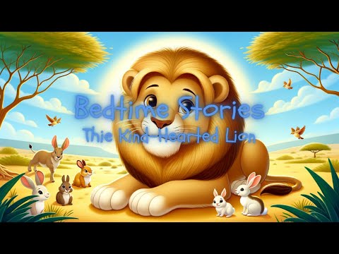 Bedtime Audio Stories | The Kind-Hearted Lion - Aesop's Fables Reimagined | Best Kids Tales