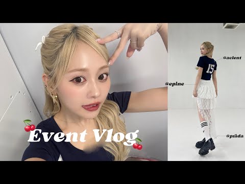 プリイベVlog🍒大好きなファンの子達に半年ぶりに会えたの💞
