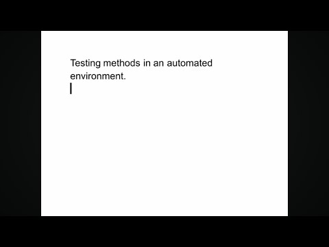 Testing methods in an automated environment #Risk #cainter #audit
