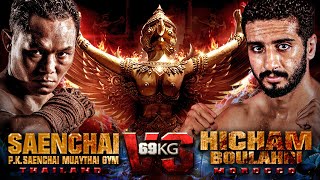 Saenchai P.K.Saenchai Muaythai Gym VS Hicham Boulahri | THAI FIGHT Ubon Ratchathani