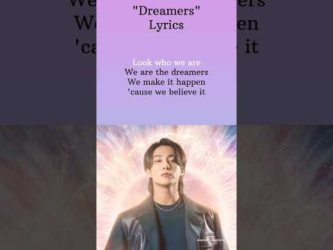 Jungkook-"Dreamers" (ft.Fahad Al Kubaisi Lyrics(FIFA World Cup 2022)#jungkook #dreamers #bts #shorts