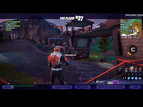 Chill Fortnite Spectate | No Talking Just Upbeat Music & Feel-Good Vibes | Live Gameplay