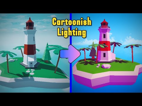 How to make Cartoonish Lighting in Roblox Studio!