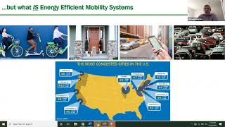 Energy Efficient Future Mobility Systems with Connected & Automated Vehicles Webinar