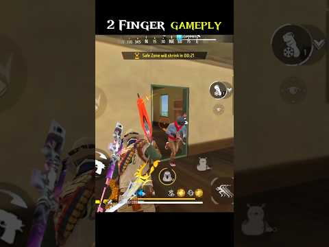 2 FINGER 🤞 CLUTCH GAMEPLAY #freefire #shorts