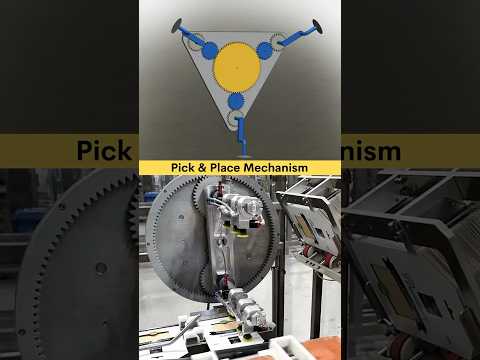 Planetary Gear we can used for pick place Mechanism ✅ #newcontent #pickandplace #mechanical #cad3d